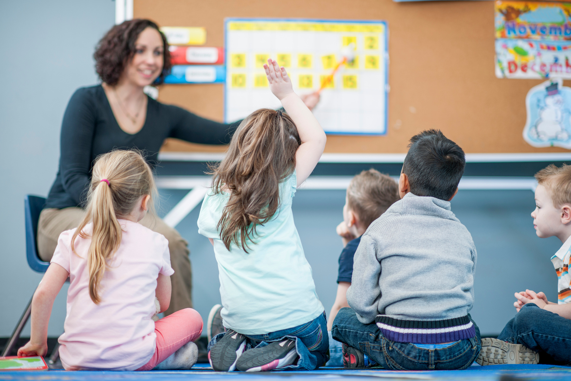 Children Answering a Questions